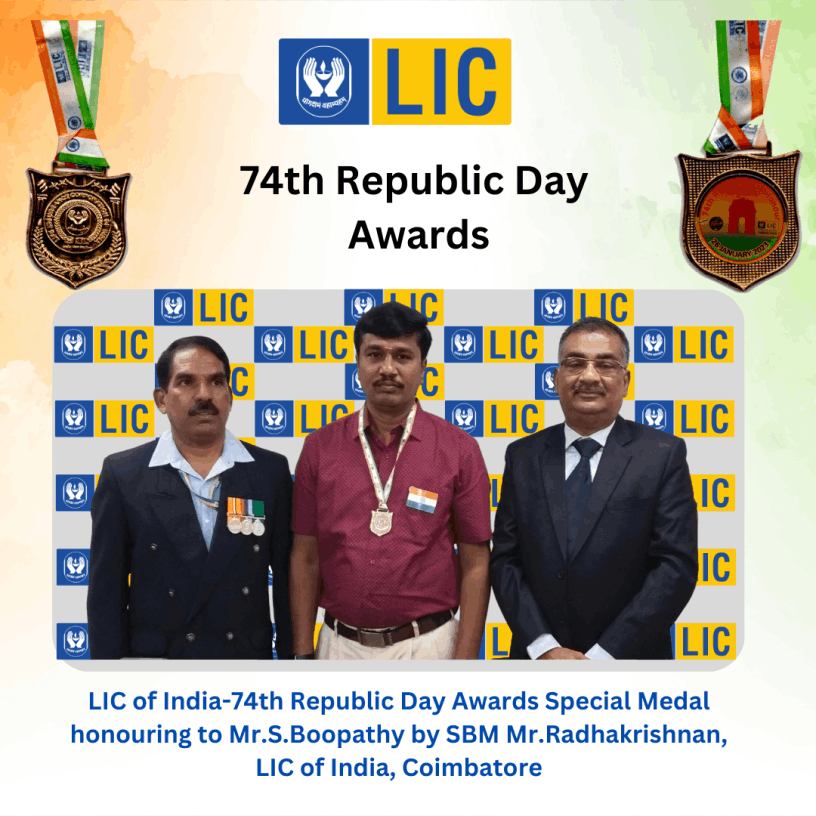 LIC of India - 74th Republic Day Award